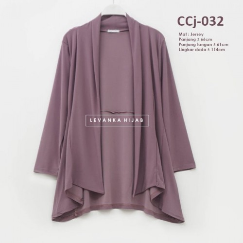 CCj-032 Cardigan jersey Lengan panjang